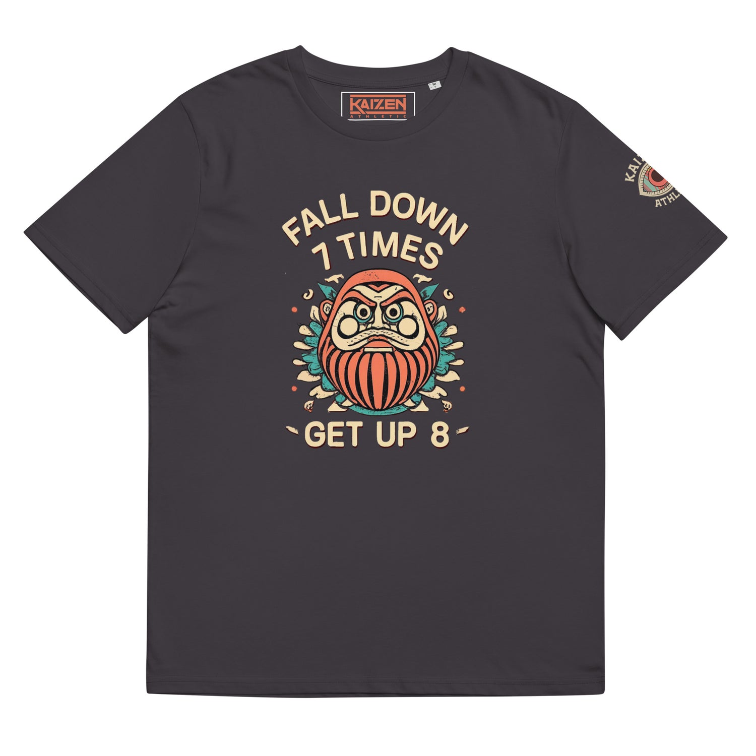 Fall Down Unisex Organic Cotton T-Shirt by Kaizen Athletic