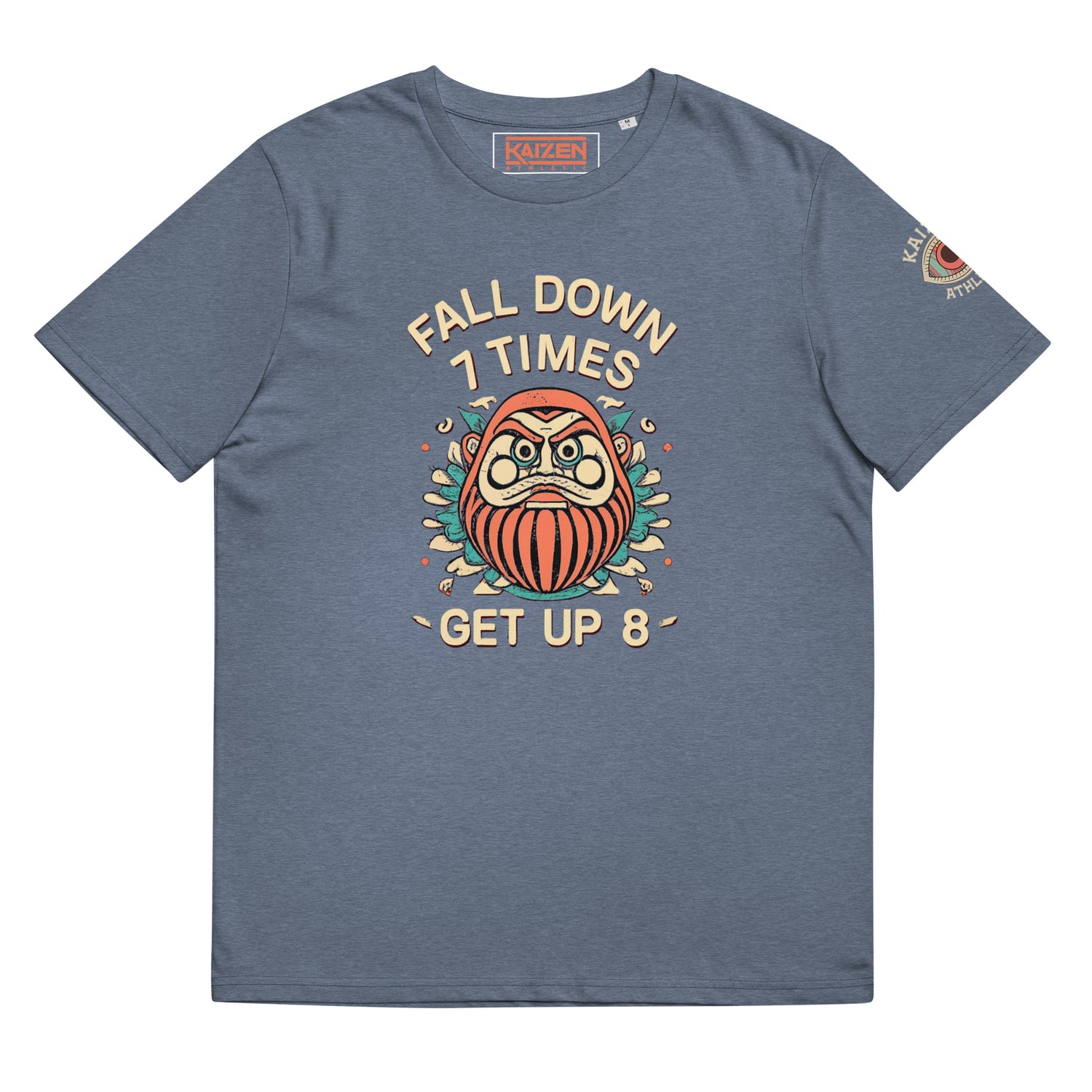 Camiseta unisex Fall Down de algodón orgánico de Kaizen Athletic