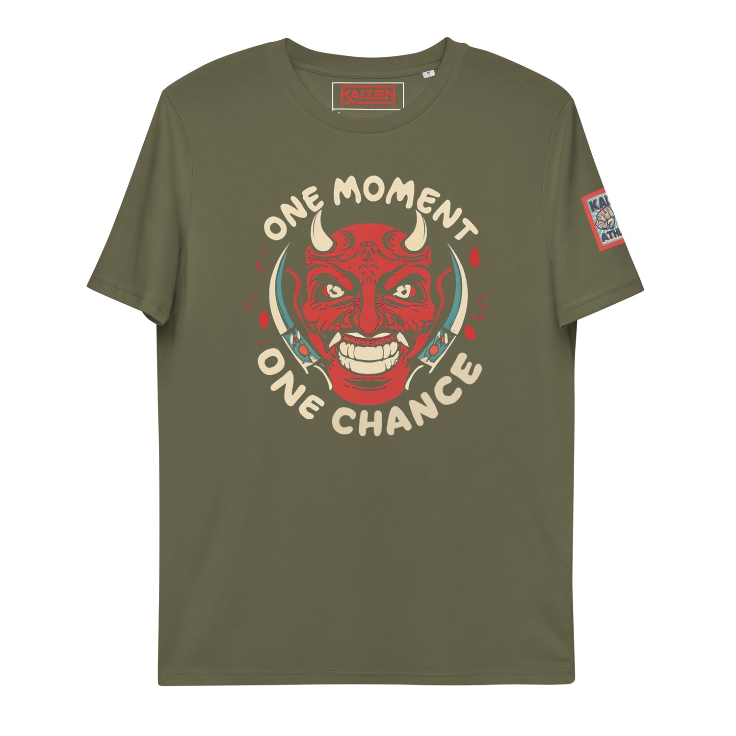 One Moment Unisex Organic Cotton T-Shirt by Kaizen Athletic