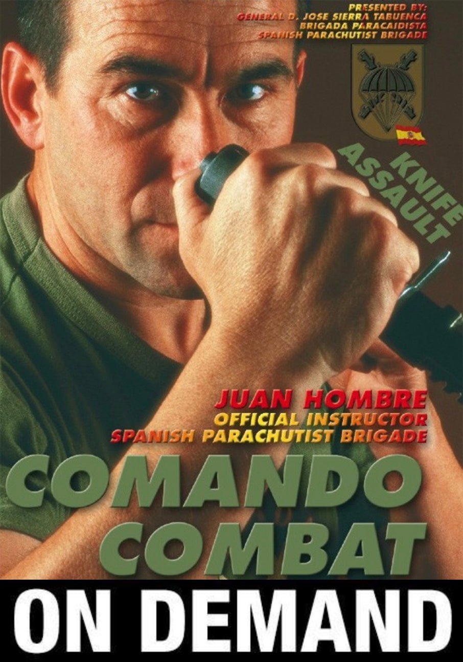 Commando Combat Knife Assault with Juan Hombre (On Demand) - Budovideos