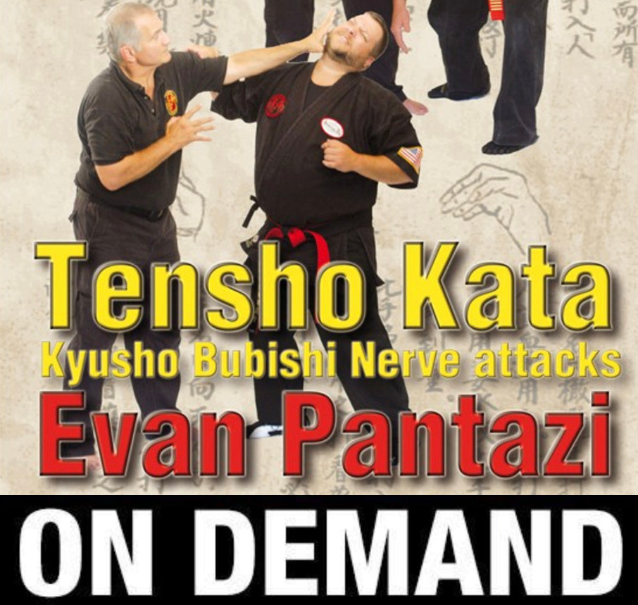 Kyusho Tensho Kata: Nerve Attacks of the Bubishi with Evan Pantazi (On Demand) - Budovideos