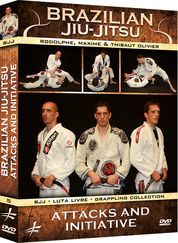 BJJ Attacks and Initiative DVD by Maxime, Rodolphe & Thibaut Olivier - Budovideos Inc