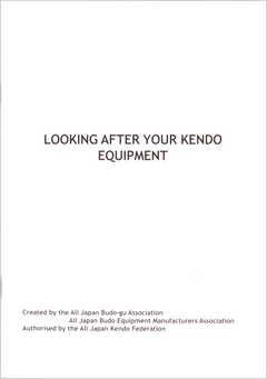 Looking After Your Kendo Equipment Book - Budovideos Inc