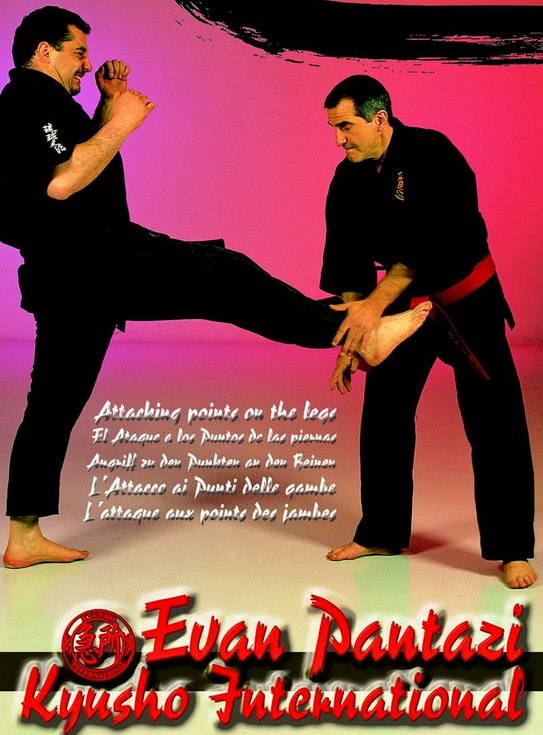 Kyusho Jitsu: Attacking Points on the Leg DVD with Evan Pantazi - Budovideos Inc