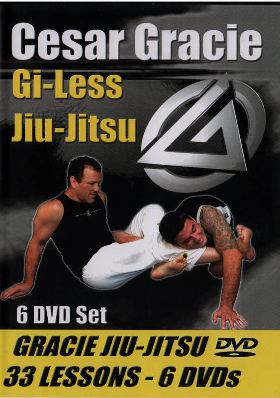 Cesar Gracie Gi-Less Instructional 6 DVD Set - Budovideos Inc