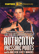 Authentic Pressure Points DVD 8: Pressure Point Sticking Hands and Other 2 Person Drills by Scott Rogers - Budovideos Inc