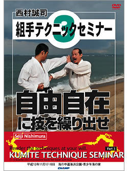 Seiji Nishimura Kumite Technique Seminar Vol 3 DVD - Budovideos Inc