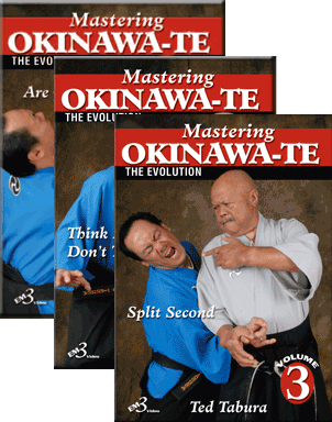 Mastering Okinawa-Te 3 DVD Set by Ted Tabura - Budovideos Inc