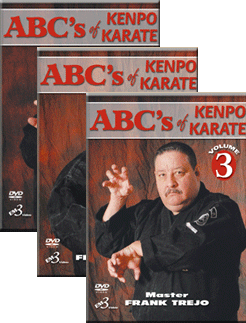 ABC's of Kenpo Karate 3 DVD Set by Frank Trejo