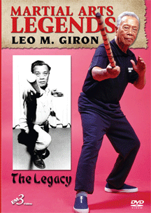 Martial Arts Legends: Escrima DVD by Leo Giron - Budovideos Inc