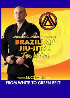 BJJ Curriculum for Kids 4 DVD Set with Marcello Monteiro - Budovideos Inc