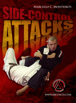 Side Control Attacks DVD with Marcello Monteiro - Budovideos Inc