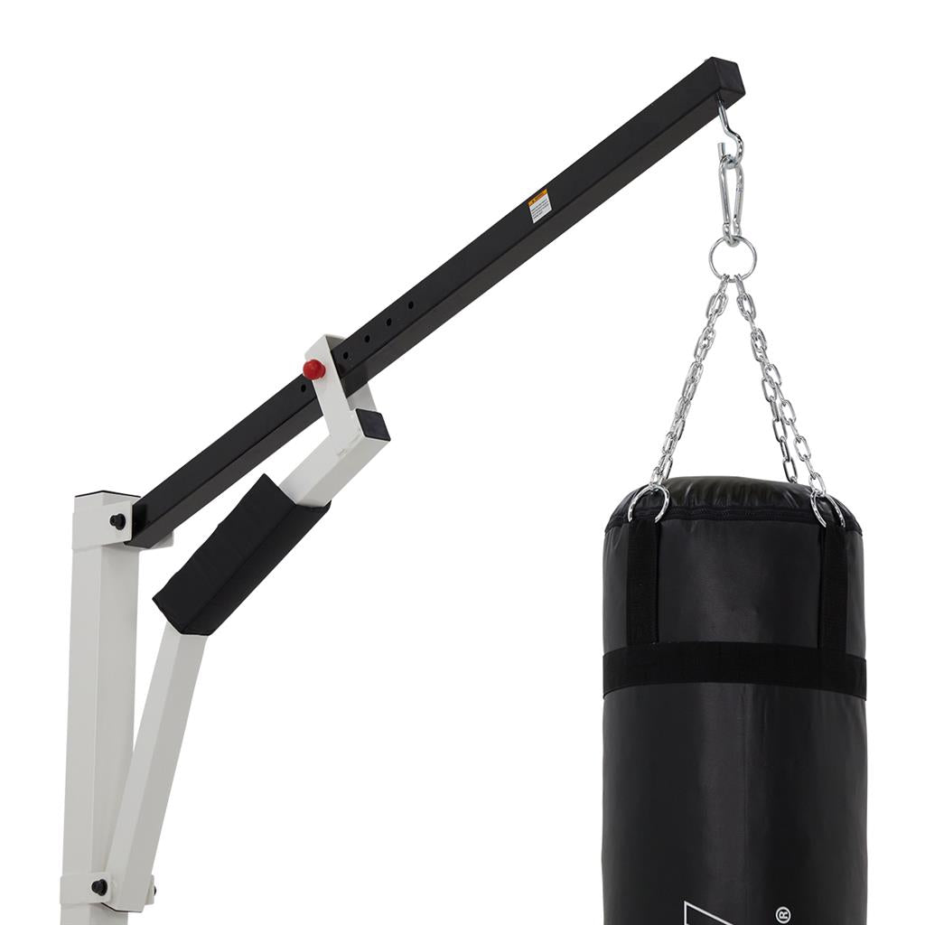Century Corner Man Hanger (bolsa de entrenamiento colgante, marco de acero compatible con bolsas pesadas de 100 libras o menos)