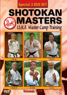 Shotokan Masters: ISKF Master Camp Training 3 DVD Set - Budovideos Inc