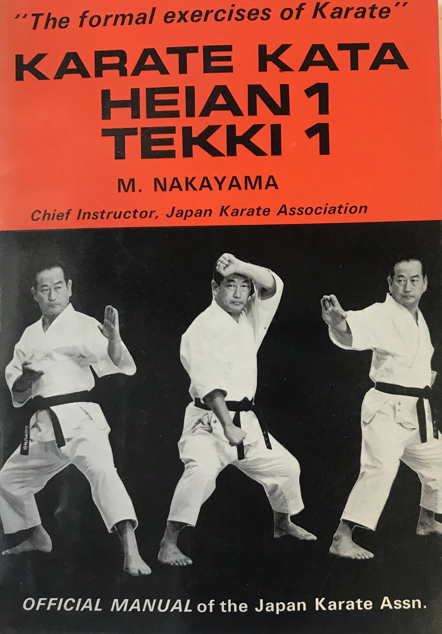 Karate Kata Heian 1 & Tekki 1 Book by Masatoshi Nakayama (Preowned) - Budovideos Inc