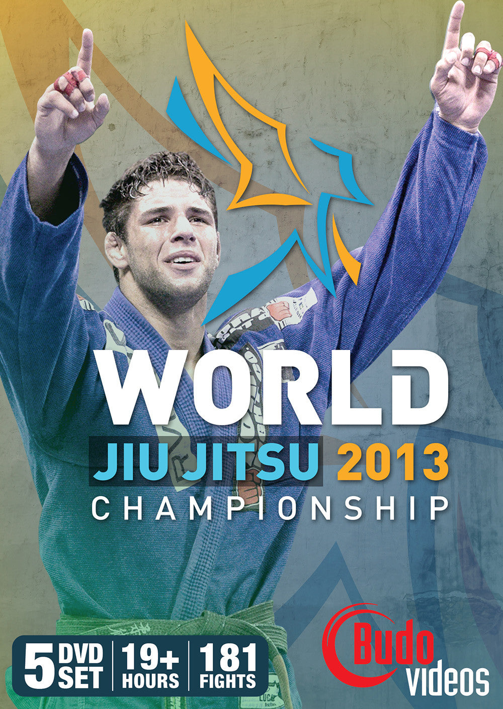 2013 Jiu-jitsu World Championships Complete 5 DVD Set - Budovideos Inc