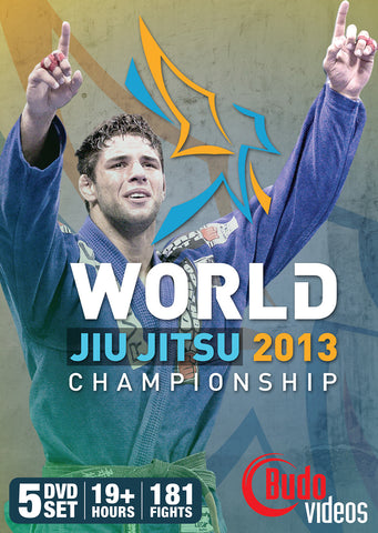 2013 Jiu-jitsu World Championships Complete 5 DVD Set - Budovideos Inc