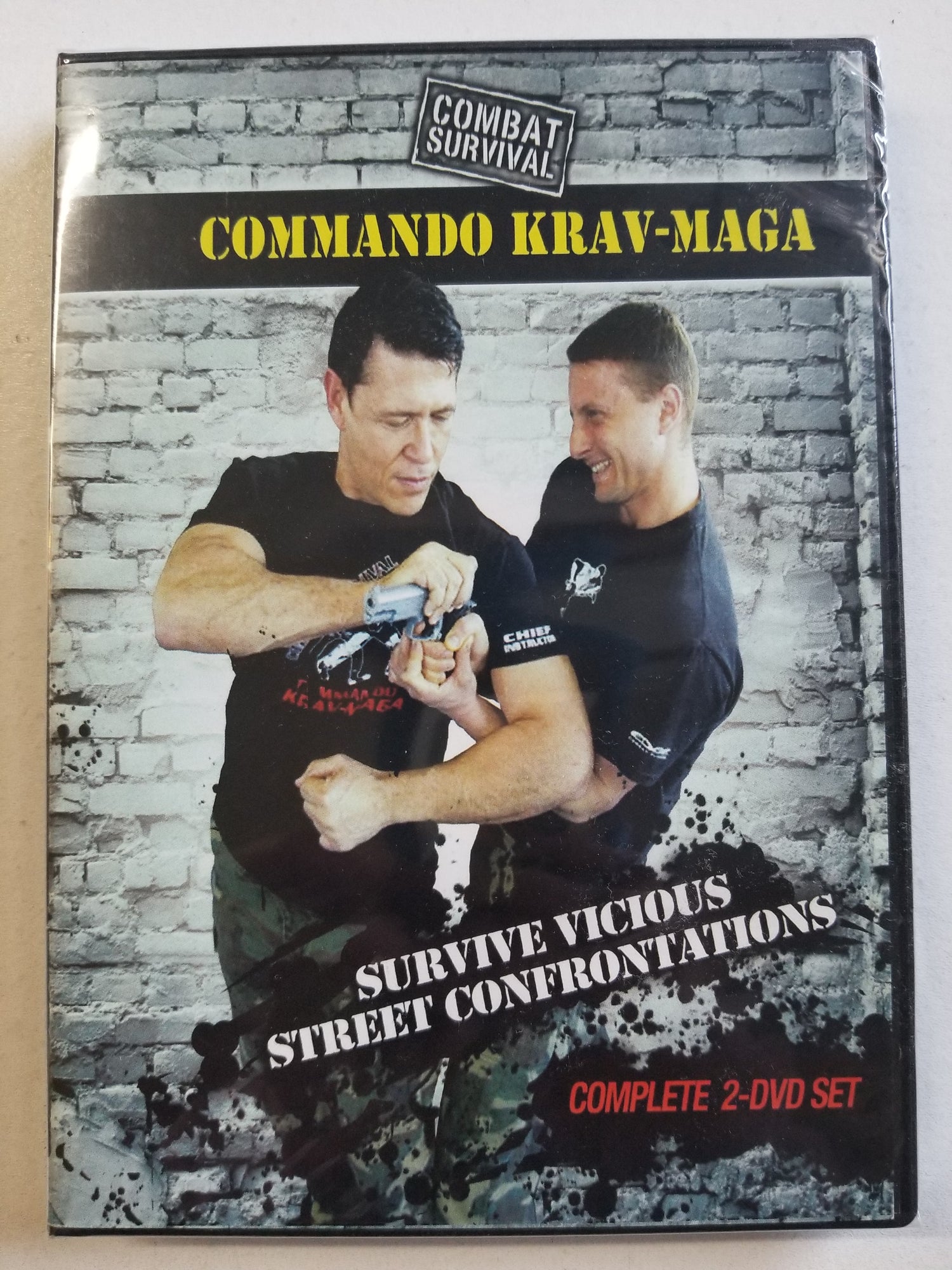 Survive Vicious Street Confrontations 2 DVD Set with Moni Aizik - Budovideos Inc