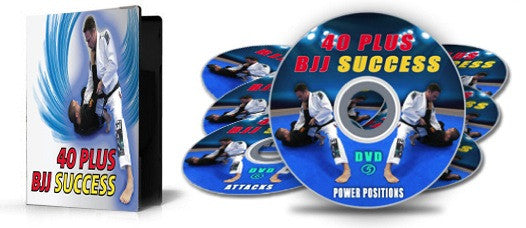 40 Plus BJJ Success 7 DVD Set with Stephen Whittier - Budovideos Inc