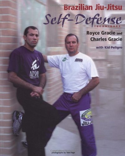 Brazilian Jiu-Jitsu Self-Defense Techniques Book by Royce & Charles Gracie (Preowned) - Budovideos