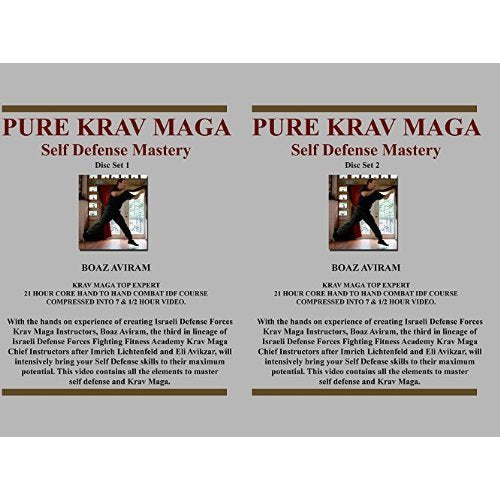 Pure Krav Maga - Self Defense Mastery 7 DVD Set with Boaz Aviram - Budovideos Inc