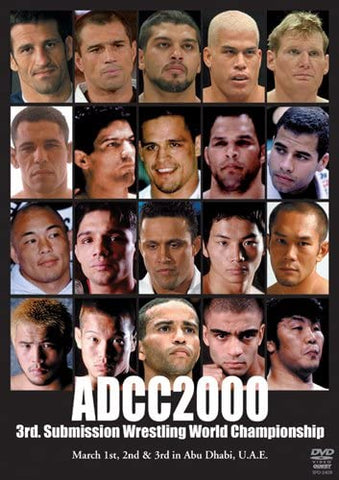 ADCC 2000 Submission Wrestling World Championships DVD (Preowned) - Budovideos