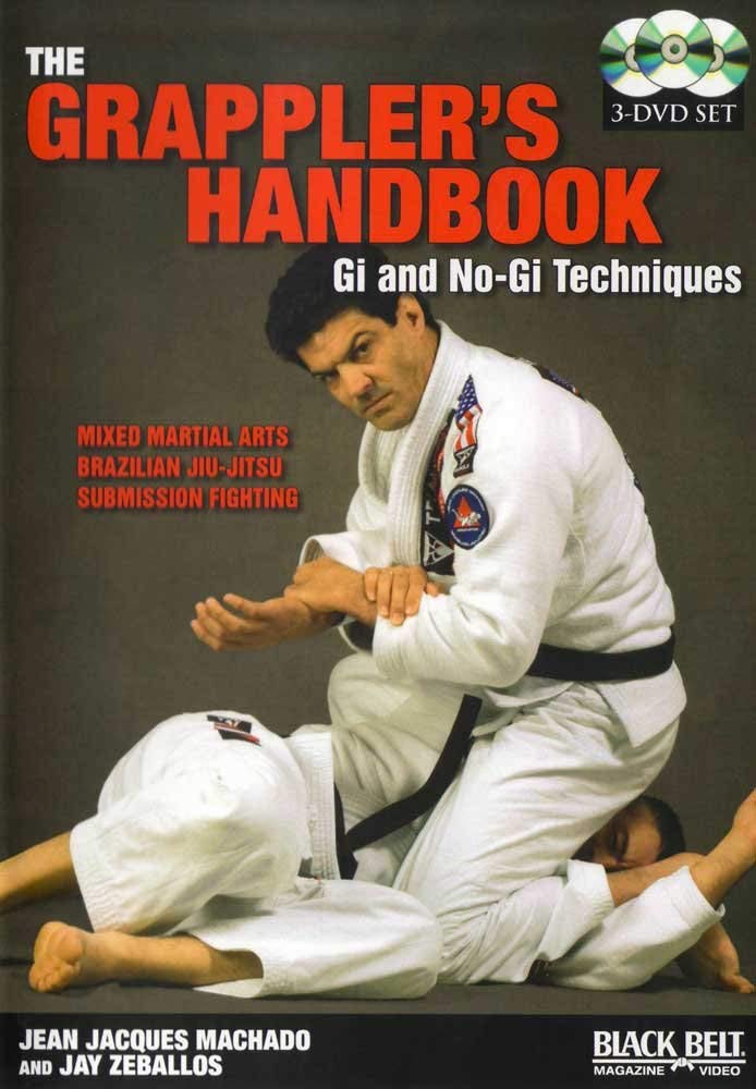 Grapplers Handbook 3 DVD Set by Jean Jacques Machado - Budovideos Inc