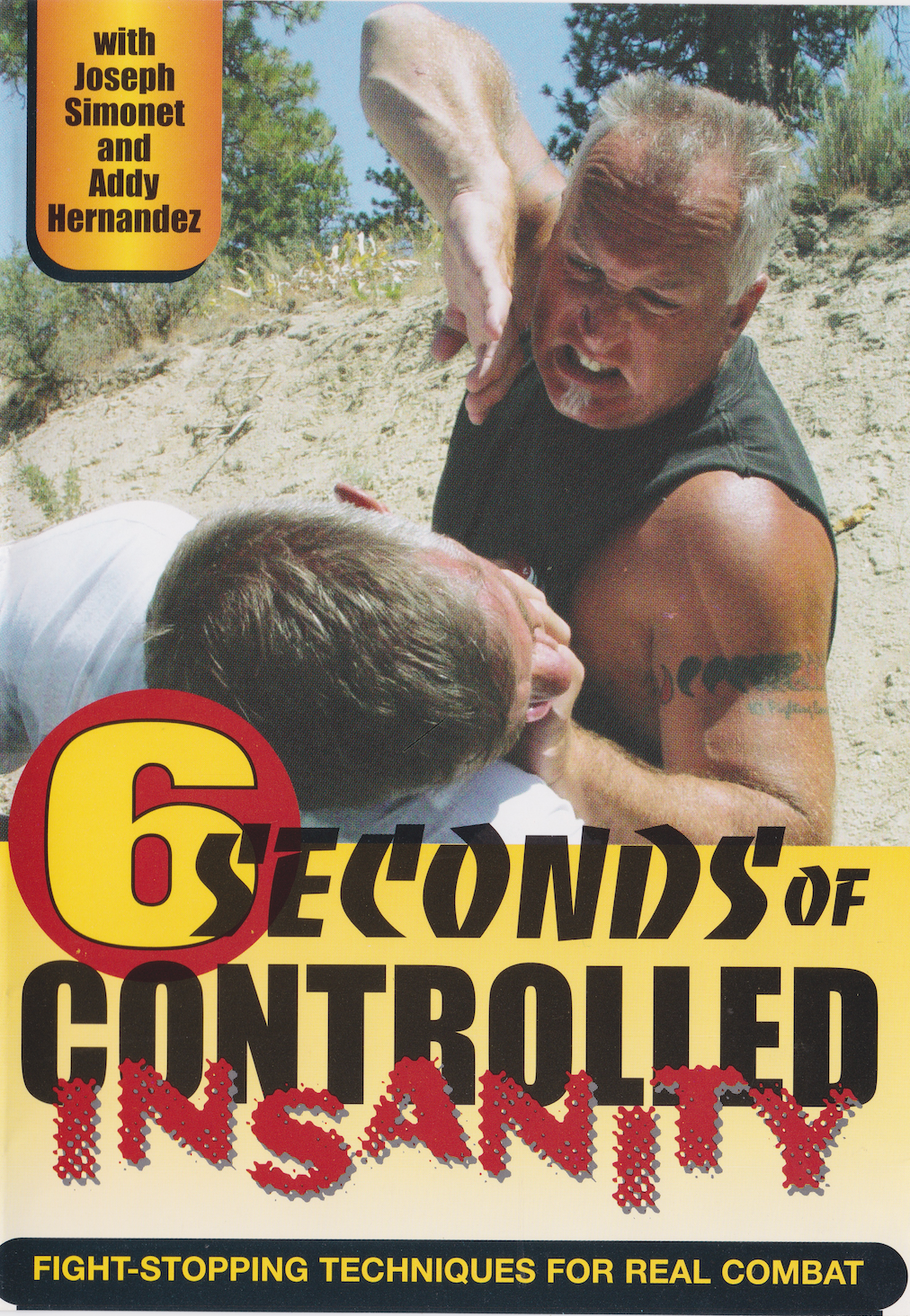 DVD 6 segundos de locura controlada de Joseph Simonet (usado)