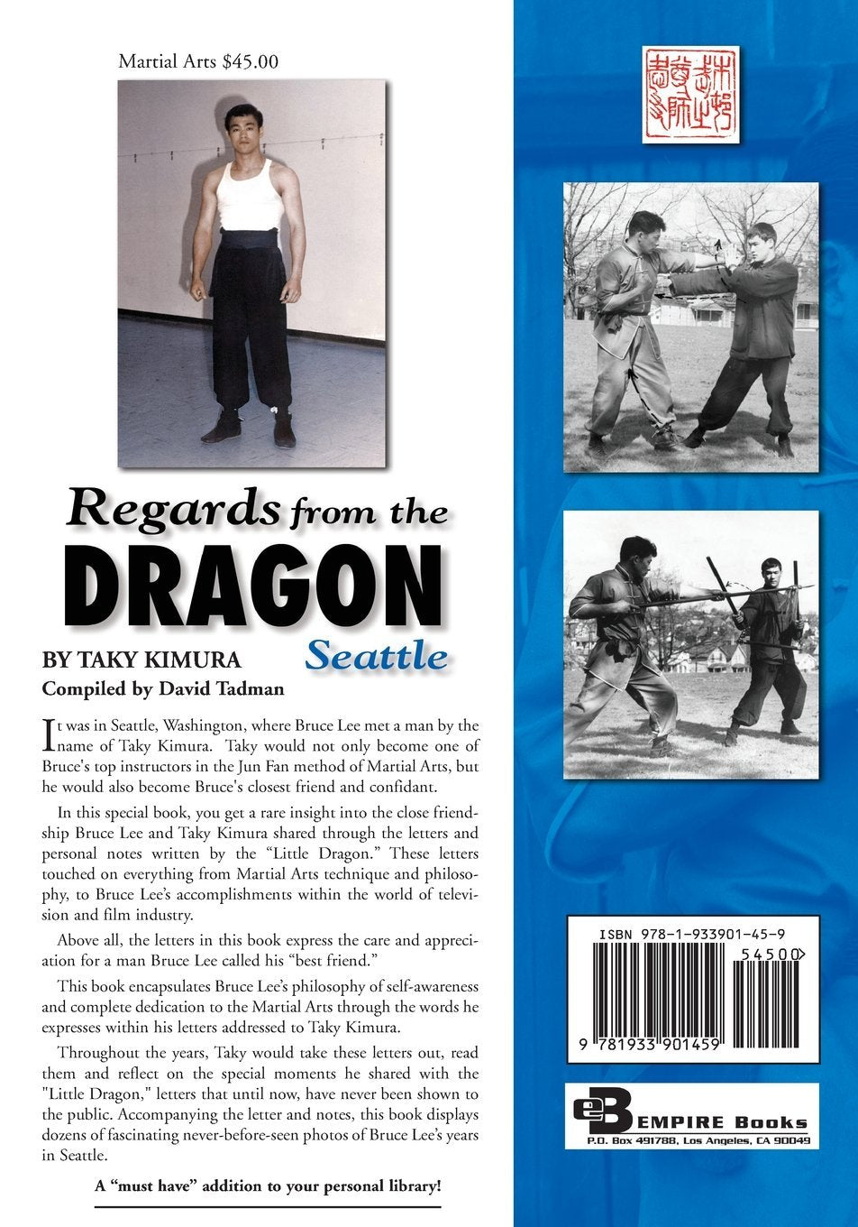 Regards from the Dragon: Seattle Book by Taky Kimura - Budovideos Inc