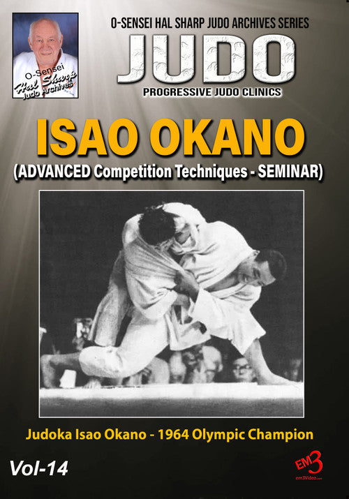 DVD del seminario de técnica avanzada de competición de judo de Isao Okano