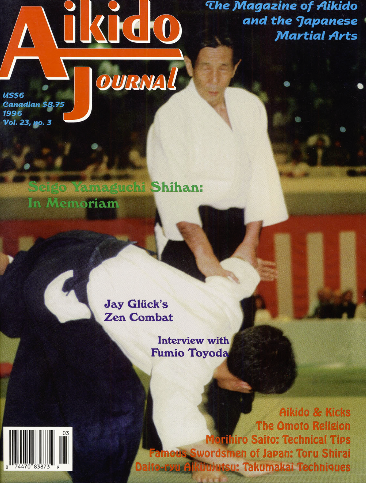 Aikido Journal Magazine #108 (Preowned) - Budovideos Inc