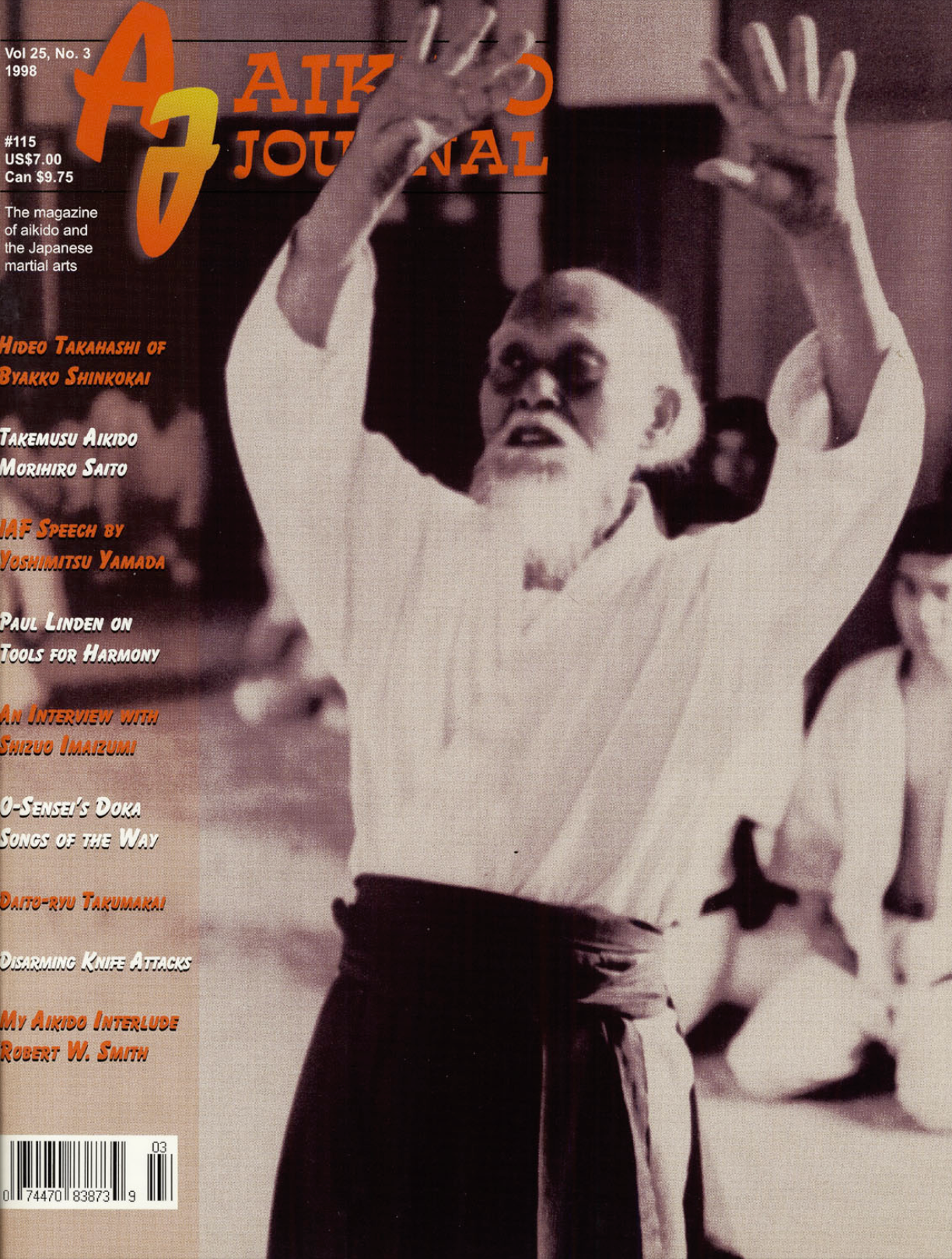 Aikido Journal Magazine #115 (Preowned) - Budovideos Inc