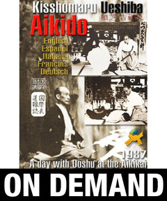 Aikido Kisshomaru Ueshiba Interview & Technique (On Demand) - Budovideos Inc