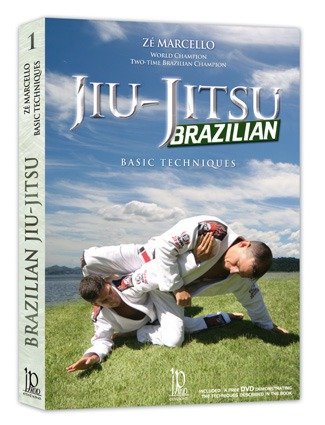 Brazilian Jiu-Jitsu Basic Techniques Book & DVD Ze Marcello (Hardcover) - Budovideos Inc