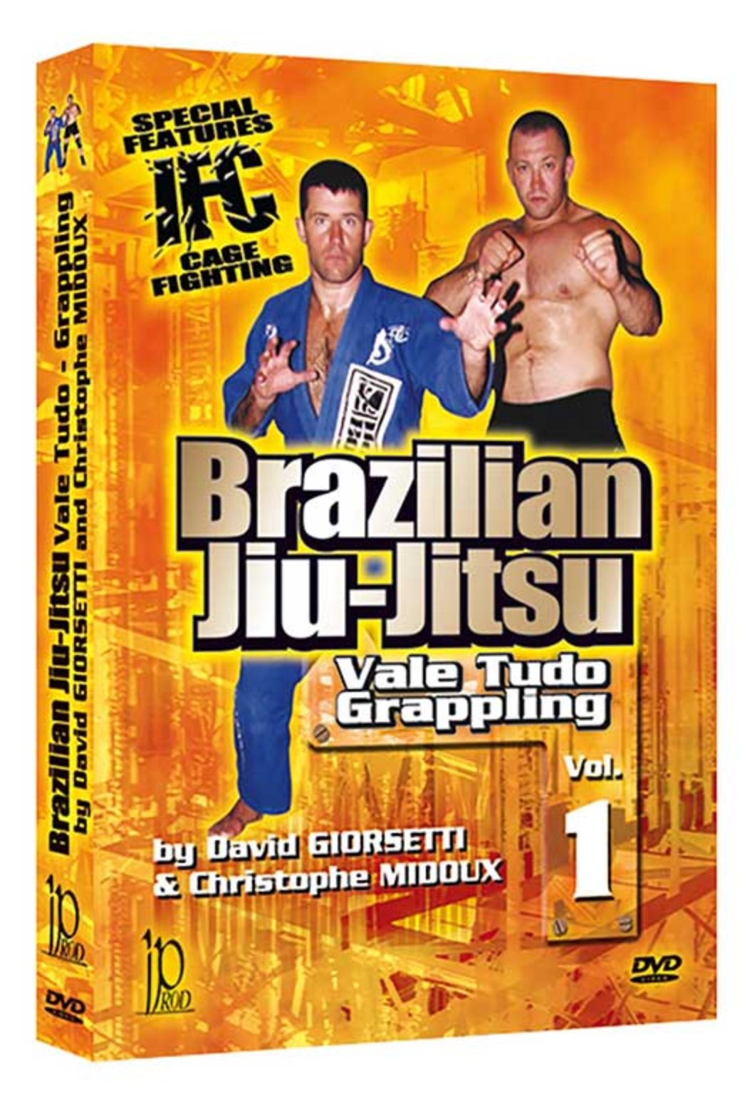 Jiu-Jitsu brasileño Vale Tudo Grappling DVD 1 de David Giorsetti y Christophe Midoux