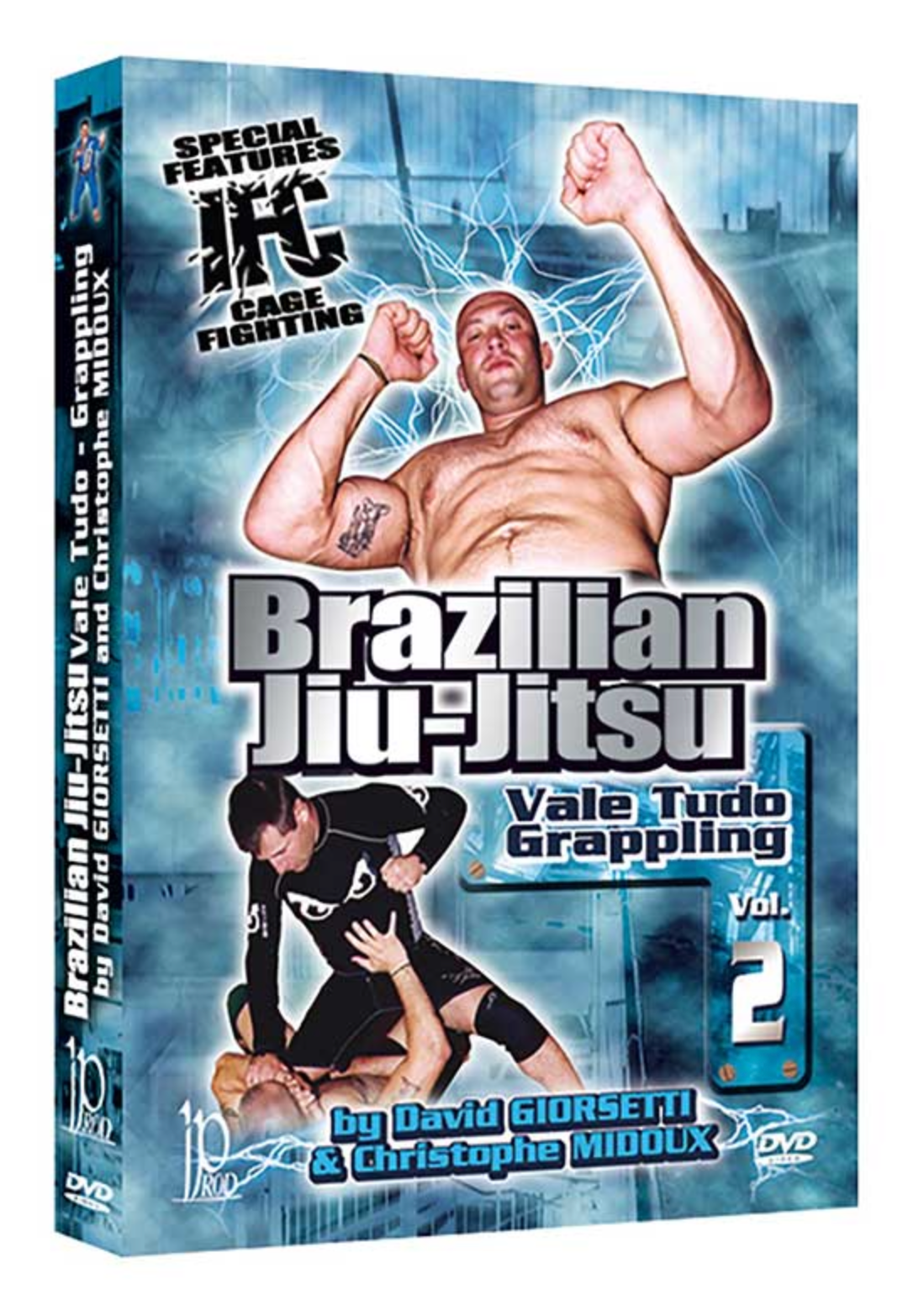 ブラジリアン柔術ヴァーリトゥード グラップリング DVD 2 デビッド ジョセッティ & クリストフ ミドゥ