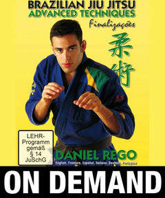 Brazilian Jiu Jitsu Advanced Techniques Vol 2 Submissions with Daniel Rego (On Demand) - Budovideos Inc
