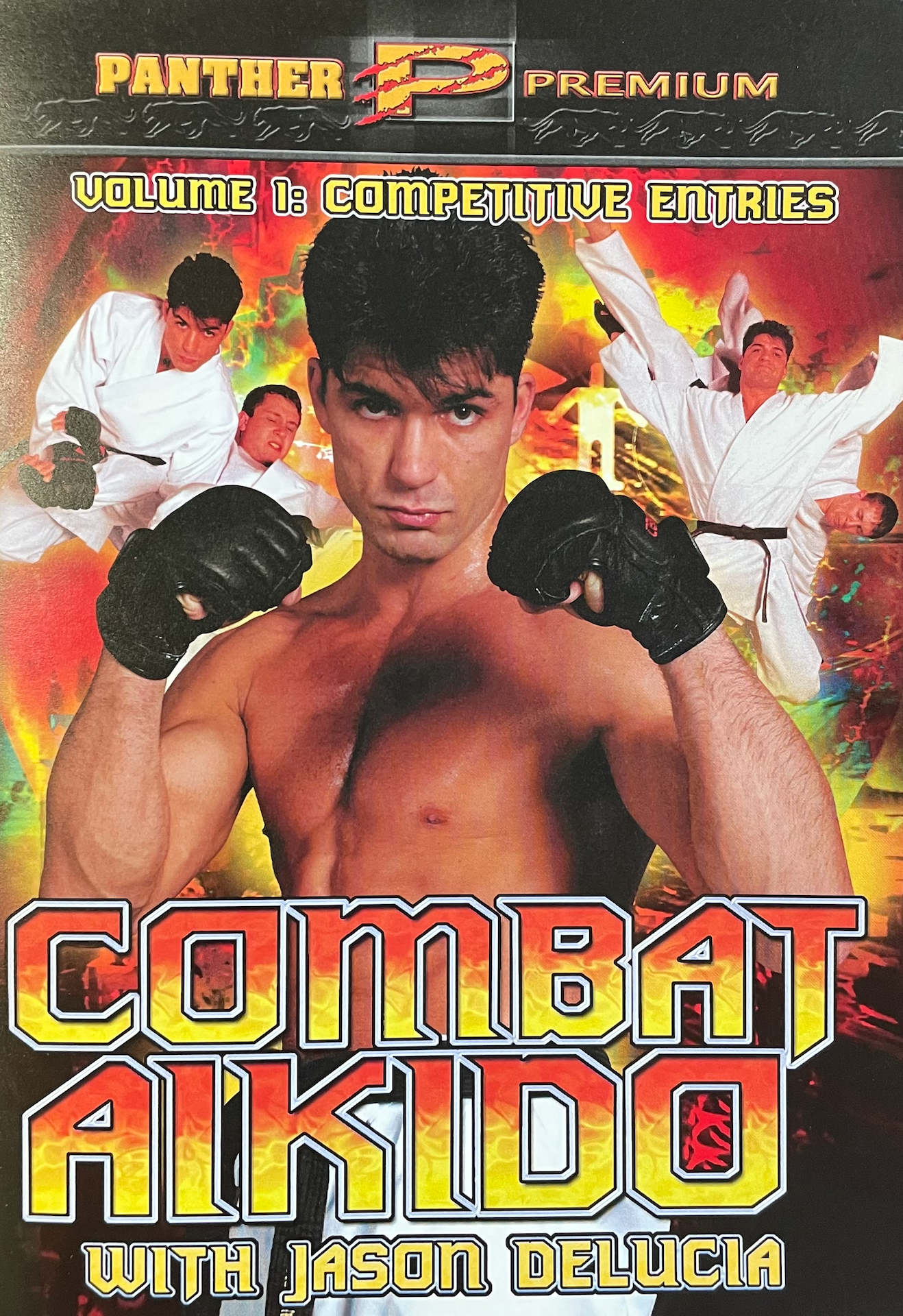 Juego de DVD Combat Aikido 5 con Jason Delucia (usado)