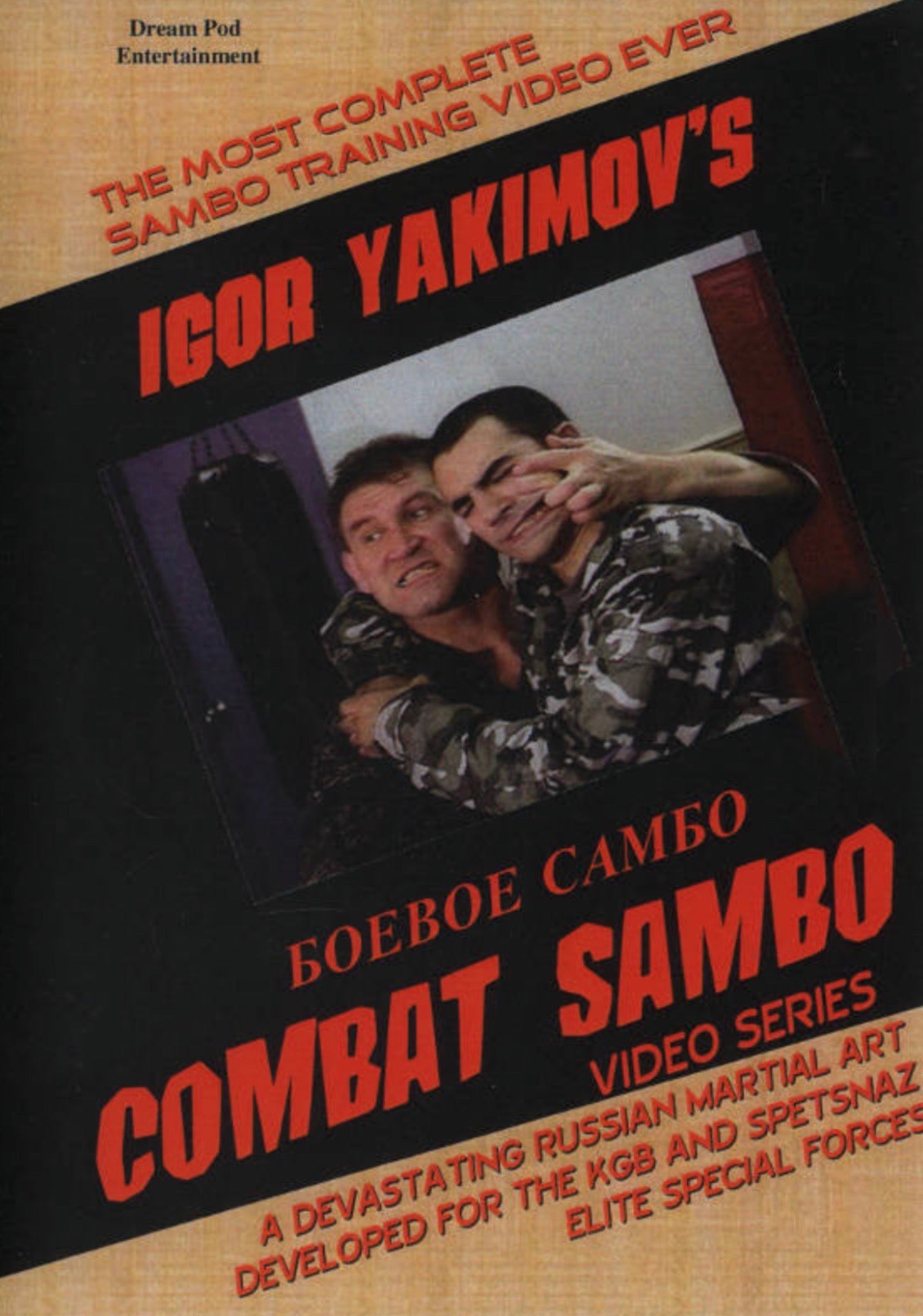 Juego de DVD Combat Sambo 6 de Igor Yakimov