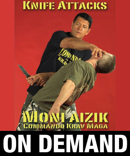 Commando Krav Maga Knife Attacks by Moni Aizik (On Demand) - Budovideos Inc