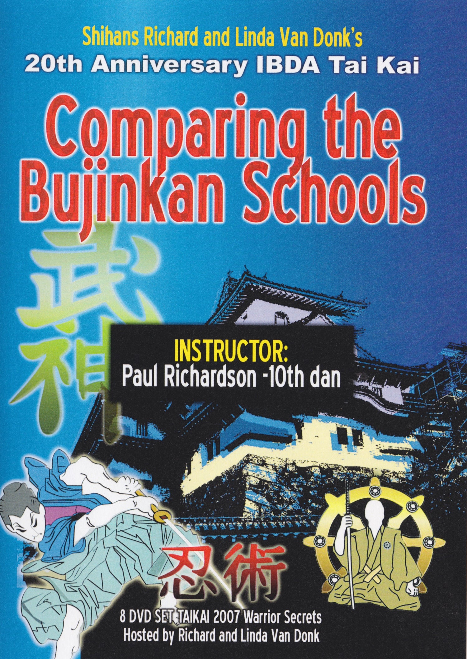 Comparando el DVD de las escuelas Bujinkan de Richard Van Donk 