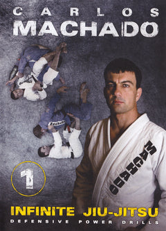 Infinite Jiu-jitsu 1: Defensive Power Drills DVD by Carlos Machado - Budovideos Inc