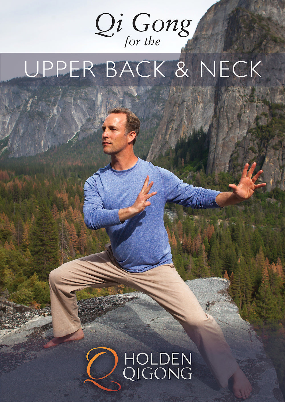 Qi Gong for the Upper Back and Neck DVD with Lee Holden - Budovideos Inc