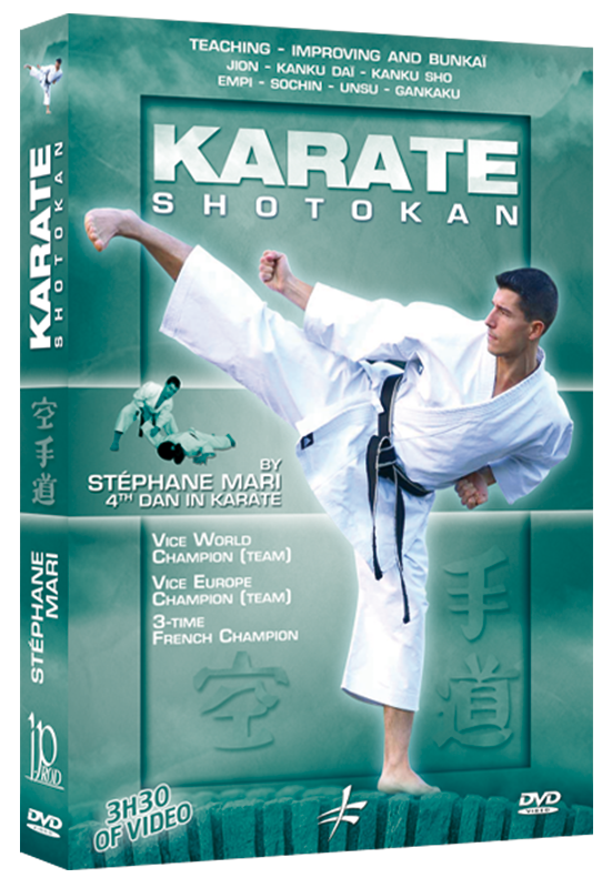 Advanced Shotokan Karate Kata & Bunkai DVD by Stephane Mari - Budovideos Inc