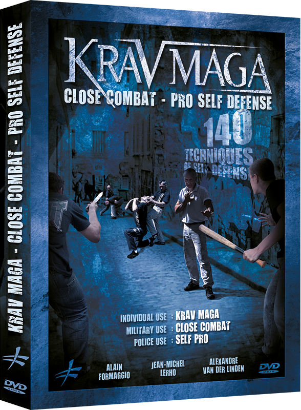 Krav Maga Close Combat Self Defense Pro - 140 Techniques DVD - Budovideos Inc
