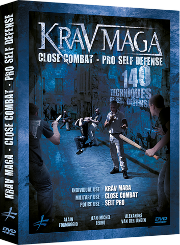 Krav Maga Close Combat Self Defense Pro - 140 Techniques DVD - Budovideos Inc