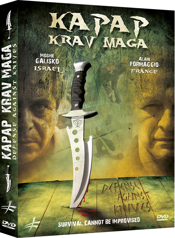 Kapap Krav Maga - Defense against Knife DVD by Alain Formaggio & Moshe Galisko - Budovideos Inc