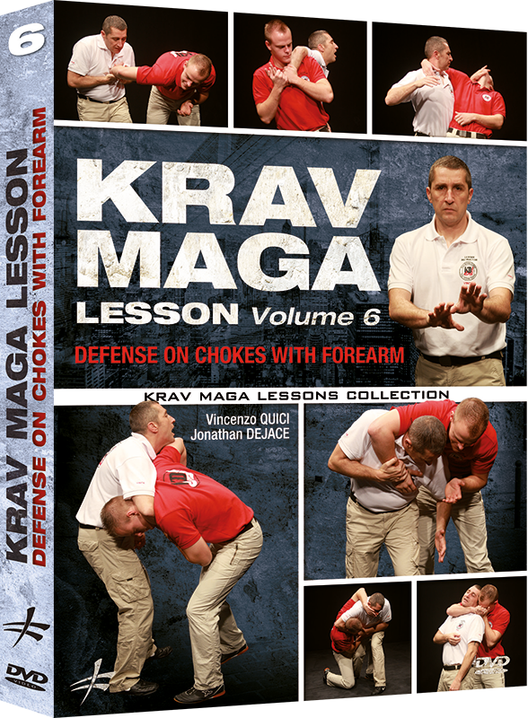 Krav Maga Lesson Vol 6 Defense Against Chokes with Forearm DVD - Budovideos Inc