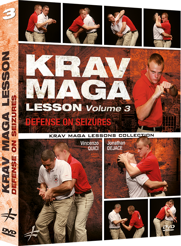 Krav Maga Lesson Vol 3 - Defense Against Grabs DVD By Vincenzo Quici & Jonathan Dejace - Budovideos Inc