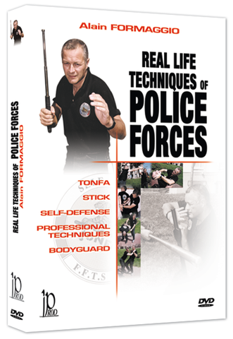 Real Life Techniques of Police Forces DVD by Alain Formaggio - Budovideos Inc